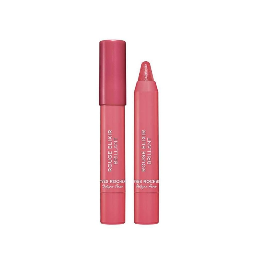 Yves Rocher Lipstick | Lip Pen Rouge Elixir Brillant 02. Bois De Rose