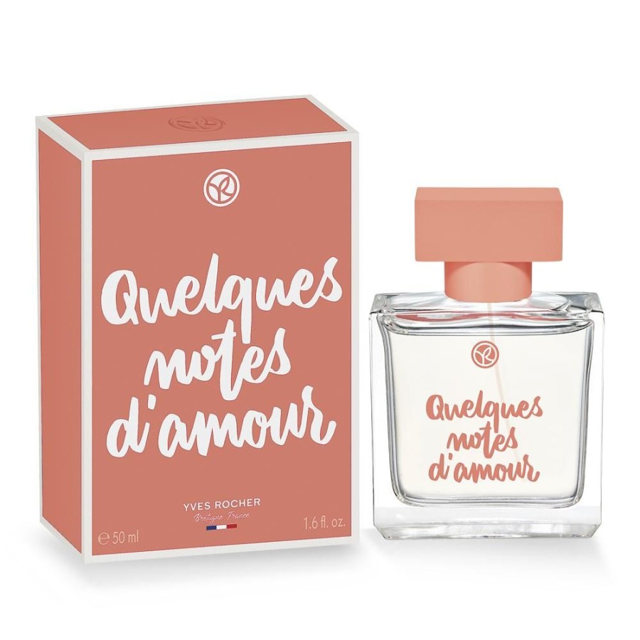 Yves Rocher Eau De Parfum | Eau De Parfum Quelques Notes D'Amour - 50 Ml