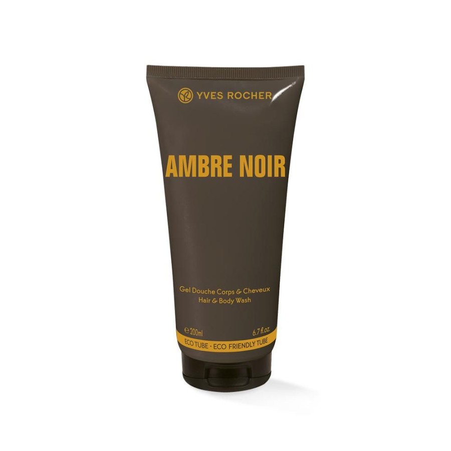 Yves Rocher Douchegel | Bodyshampoo Voor Lichaam En Haar - Ambre Noir