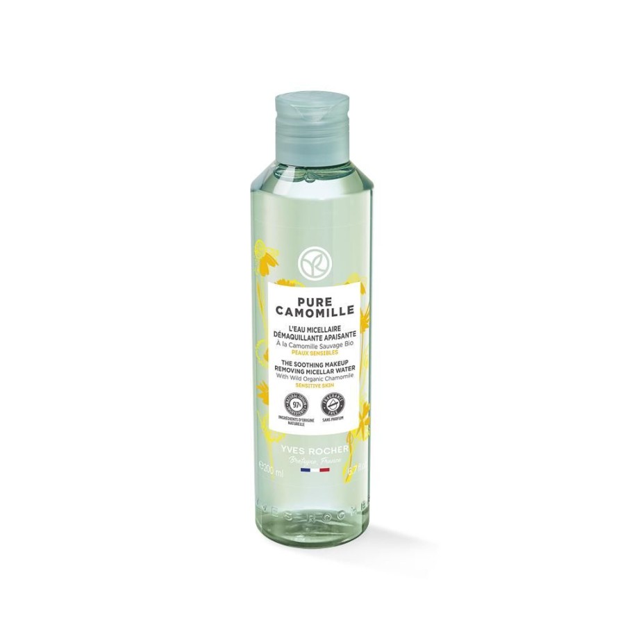 Yves Rocher Gevoelige Huid | Kalmerende Micellaire Reinigingslotion 200 Ml - Pure Camomille