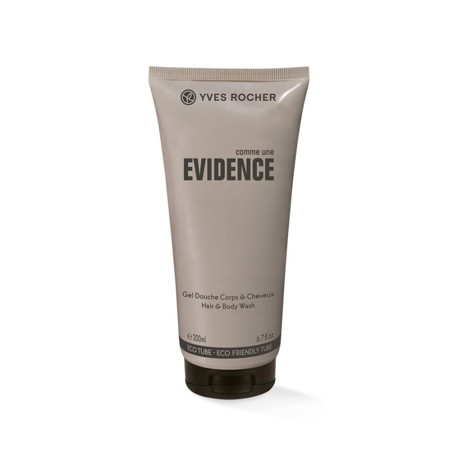 Yves Rocher Douchegel | Bodyshampoo Voor Lichaam En Haar - Comme Une Evidence Homme